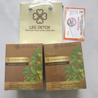 Trà hoa thảo dược giảm cân Lee Detox chính hãng