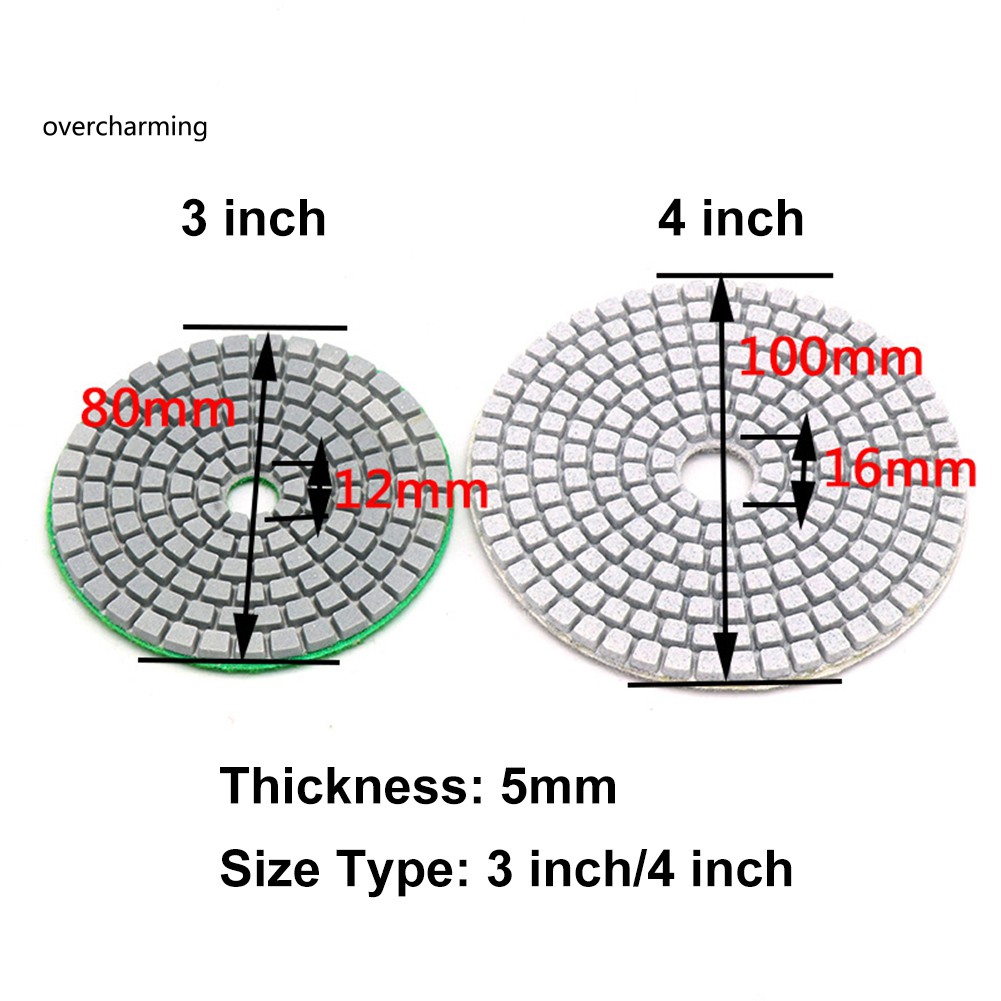 Đĩa mài đánh bóng 3 inch thiết kế chuyên dụng chất lượng cao
