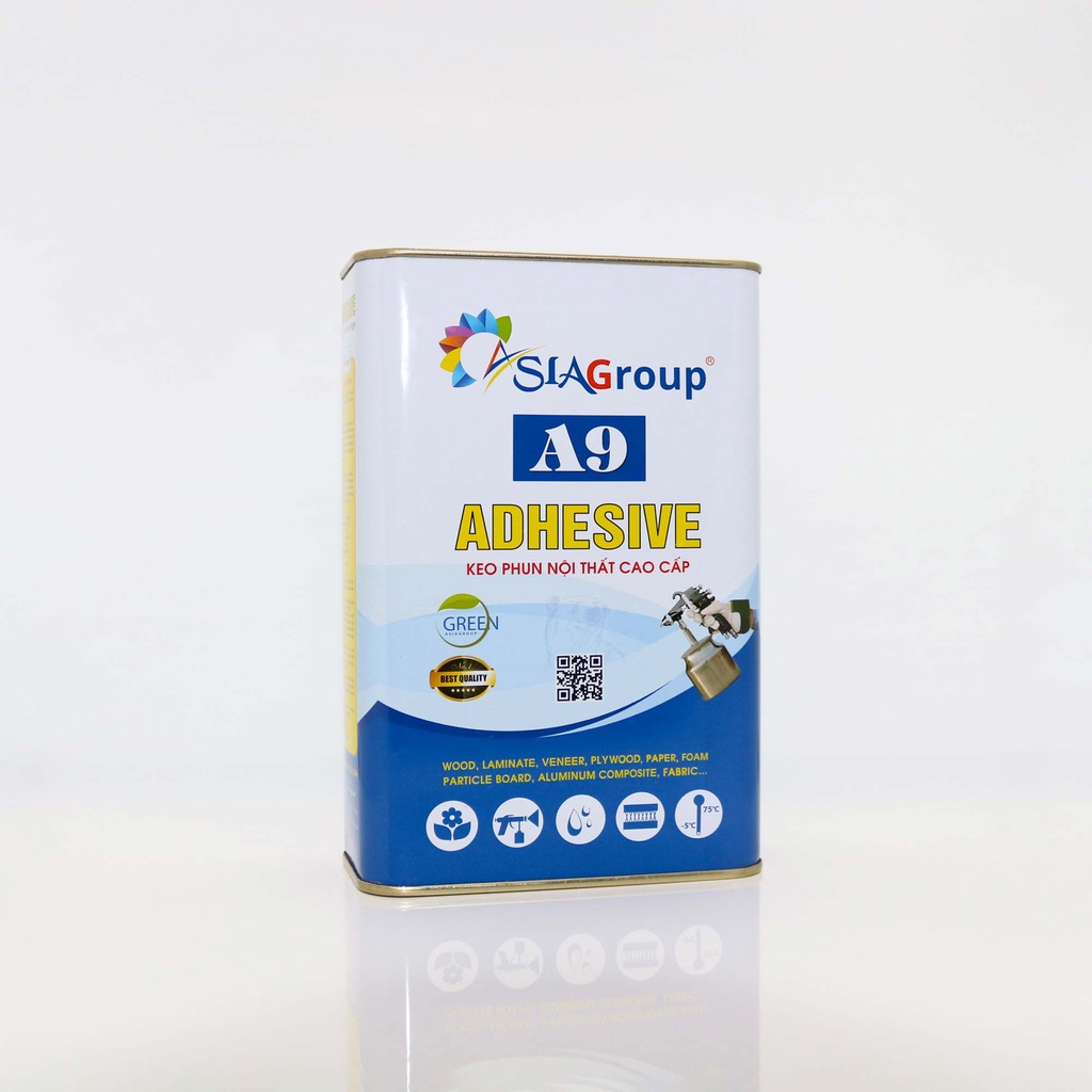 Keo phun đa năng ASIA A9 - Lon 1KG