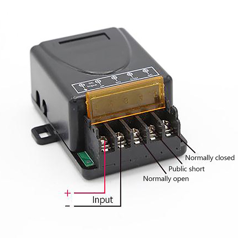 433MHz 12V 10A Relay Công tắc điều khiển từ xa RF không dây 1CH Máy phát từ xa