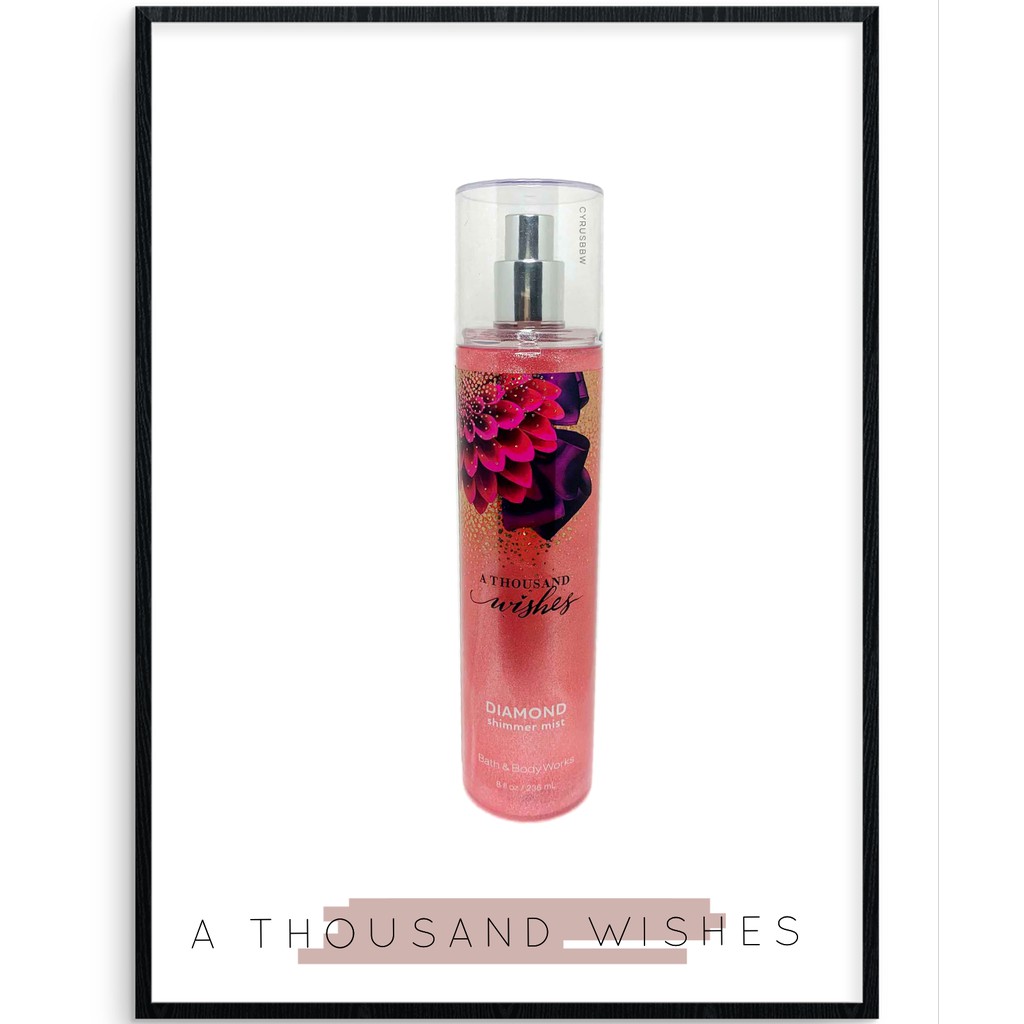 Mist Kim Tuyến Xịt Toàn Thân Bath & Body Works A Thousand Wishes 236ml Từ Mỹ | BigBuy360 - bigbuy360.vn
