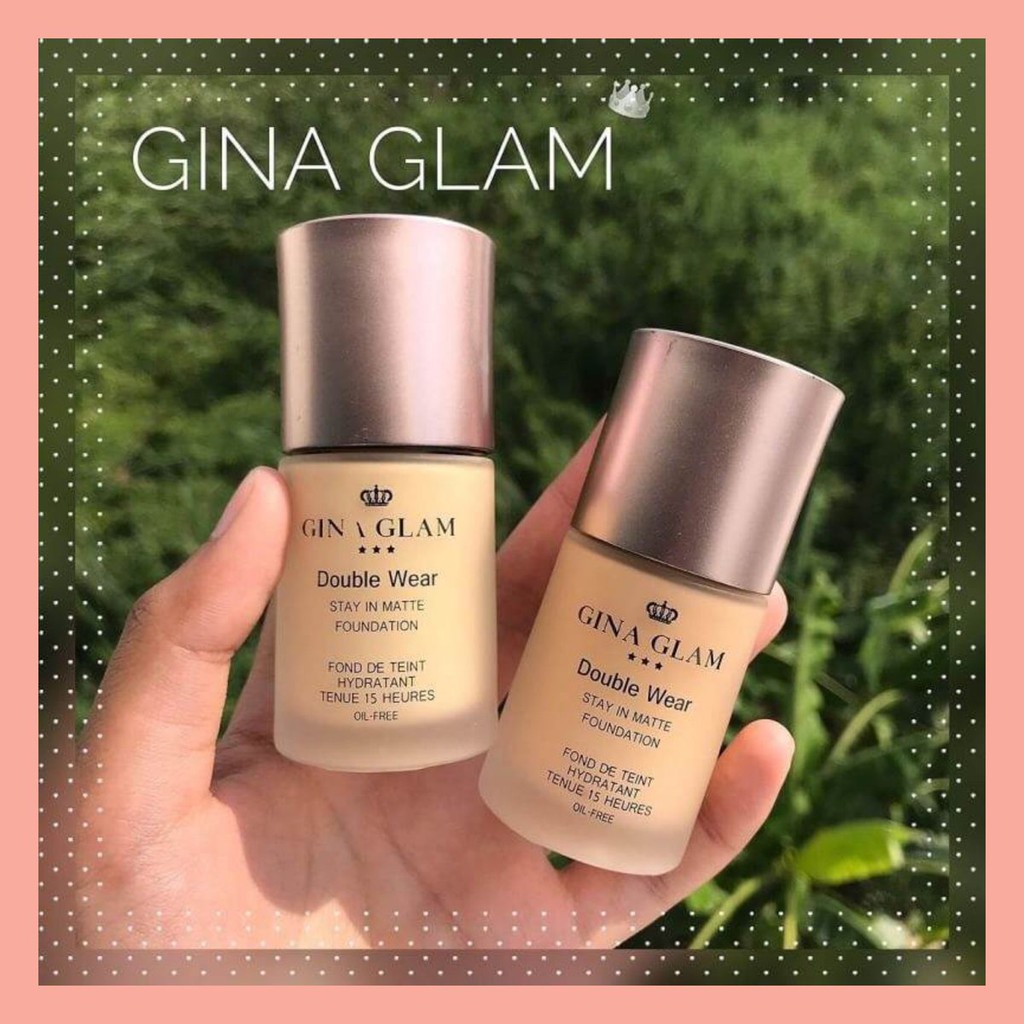 Kem nền dành cho mọi loại da G45 Gina Glam Double Wear Stay In Matte Foundation Thái lan
