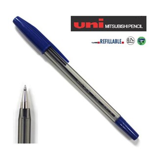 Bút bi Uni SA-S xanh