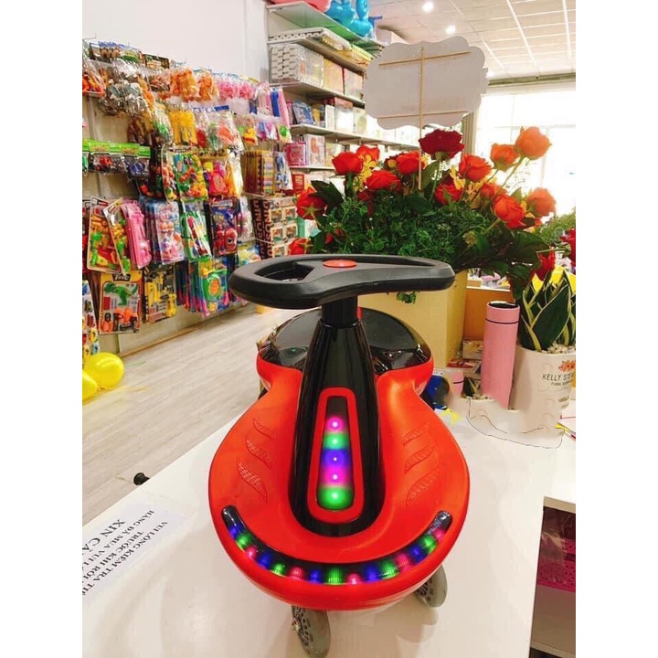 Xe lắc chòi chân có nhạc+đèn cho bé từ 1-5 tuổi.BẢO HÀNH 1 NĂM