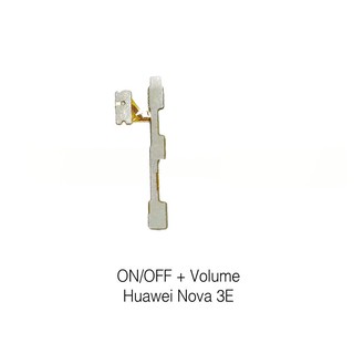 DÂY CÁP NGUỒN (ON/OFF) + ÂM LƯỢNG (VOLUM) HUAWEI NOVA 3E ZIN
