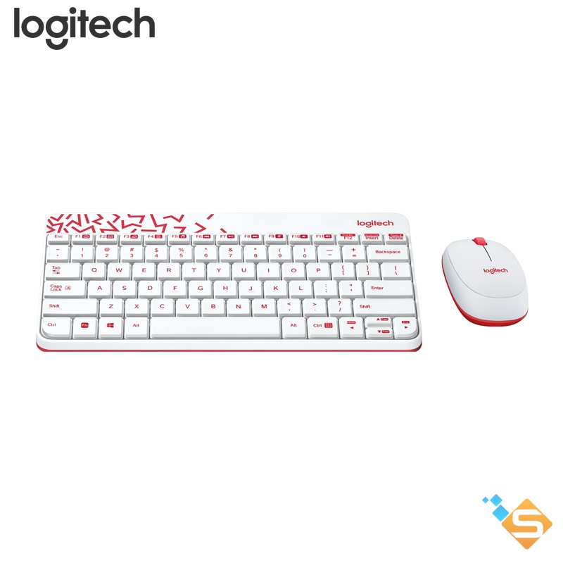 Bộ bàn phím chuột không dây Logitech MK240 Nano - Không dây 2.4Ghz - Hàng Chính Hãng - Bảo Hành 3 Năm