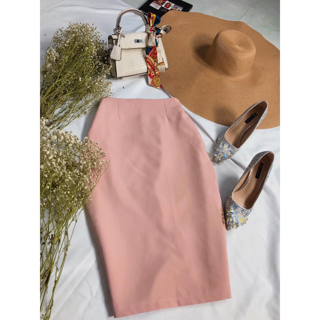 Chân Váy Công Sở Nữ Cao Cấp Chất Vải Cotton Lạnh Co Dãn 3 Màu | BigBuy360 - bigbuy360.vn