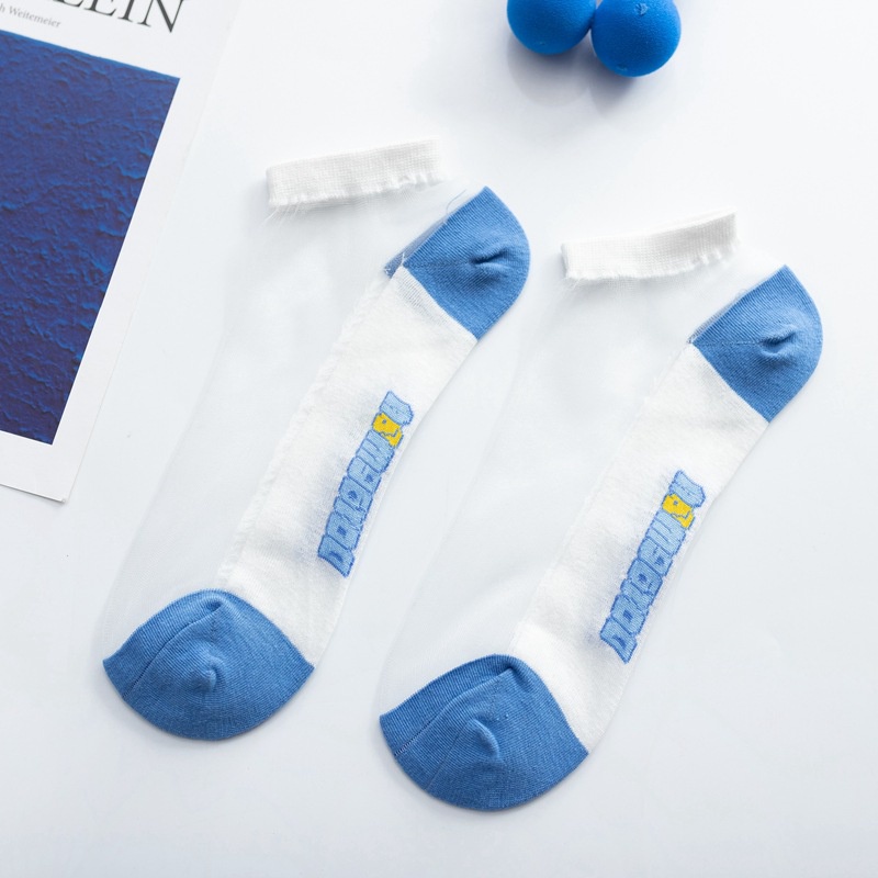 Tất vớ cổ thấp trong suốt DORAEMON DOREMON dễ thương cute MON0228