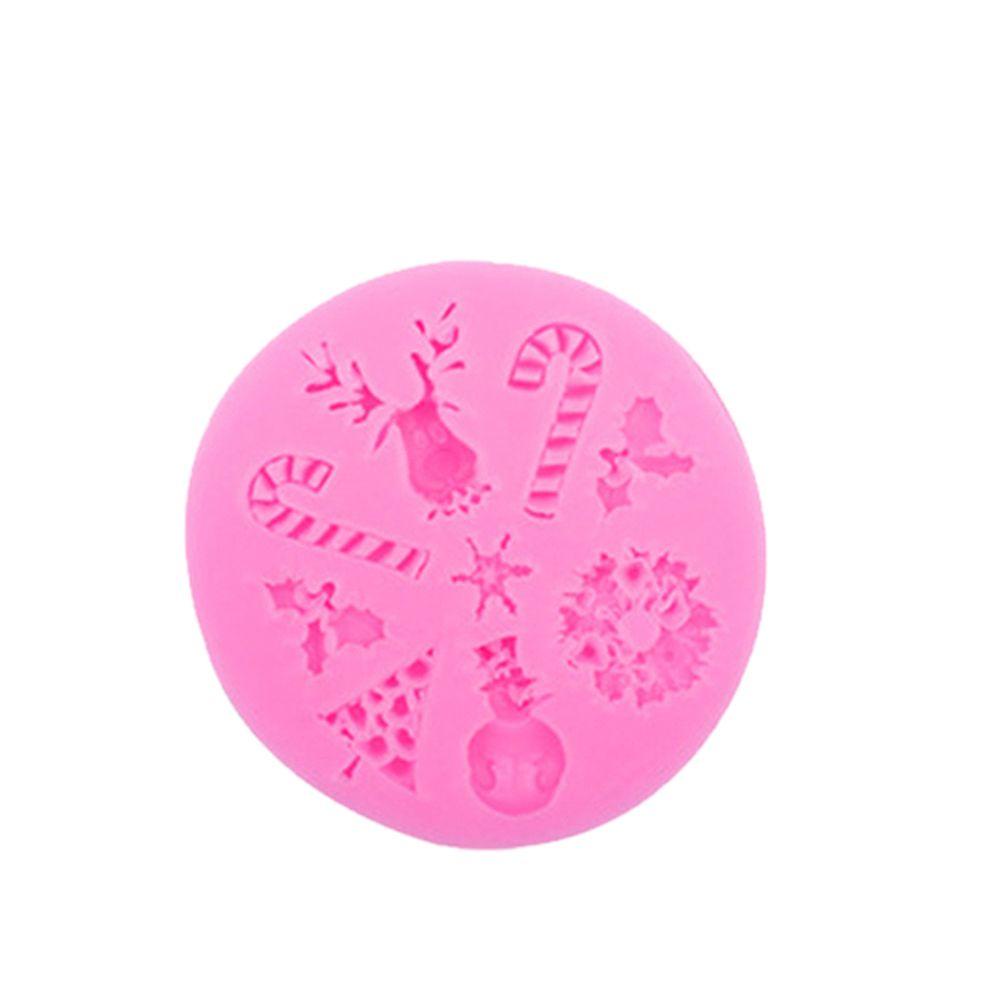 YOLA Khuôn Silicone Tạo Hình Cây Thông Noel / Người Tuyết 3D Độc Đáo