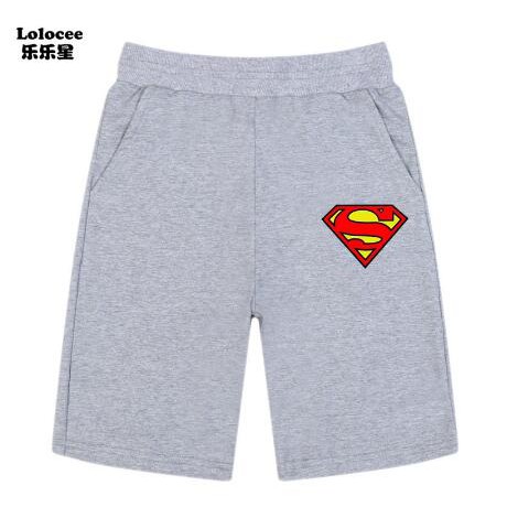 Quần short vải Cotton in hoạt hình Captain America thời trang mùa hè 2020 cho bé trai