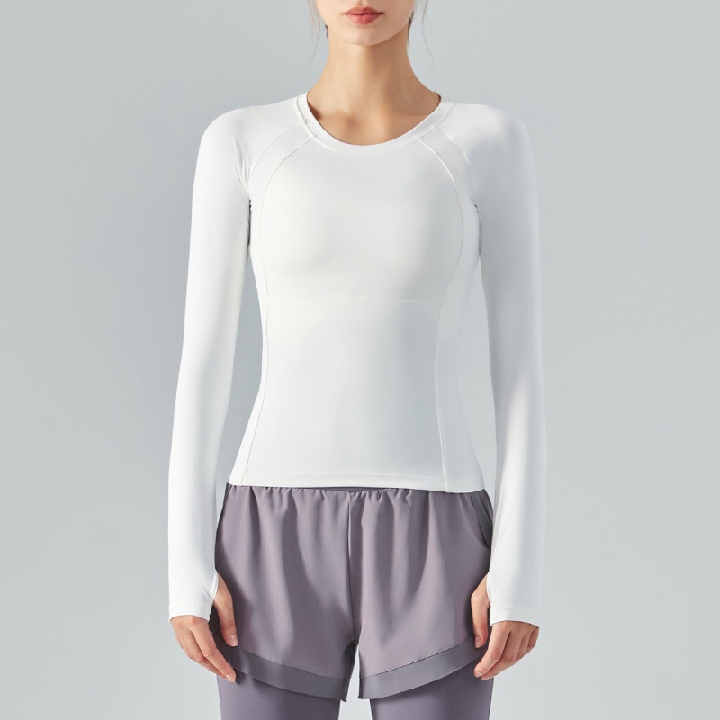 Lululemon  Áo Thun yoga Dài Tay Mềm Dáng Ôm DSL345