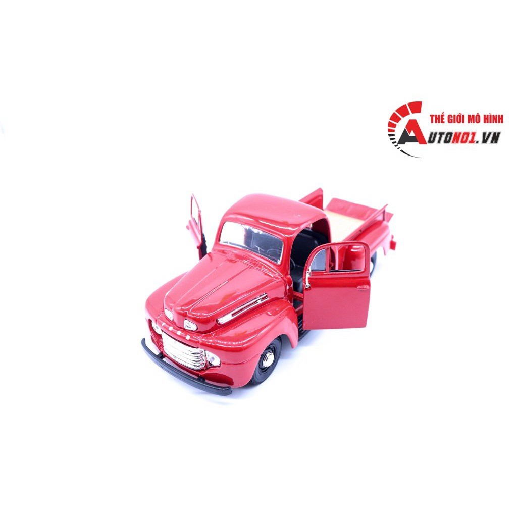 MÔ HÌNH XE FORD F-1 PICKUP 1948 RED 1:25 MAISTO 6885