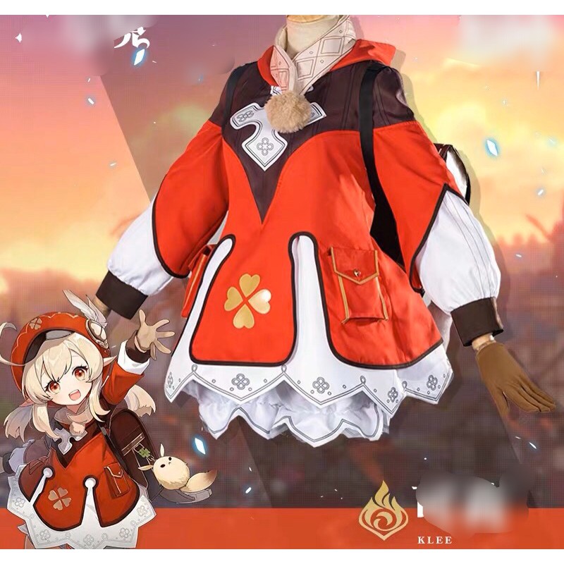 Set cosplay Klee Genshin impact | BigBuy360 - bigbuy360.vn