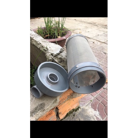 Ống tách phân hồ cá Koi