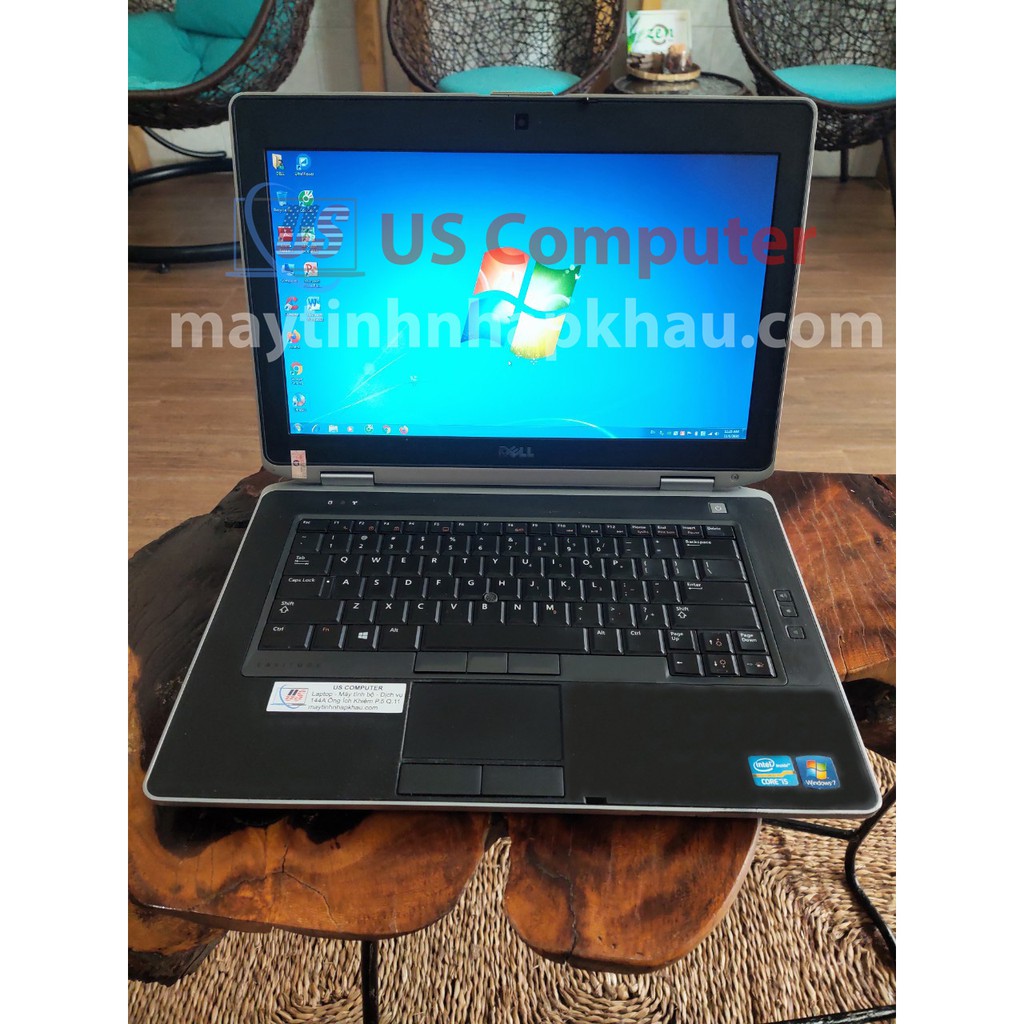 Laptop nhập Dell Latitude E6430: Core i5, VGA Nvidia 5200M, 14 inch