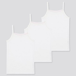 set 3 áo 2 dây Uniqlo chất cotton lưới cho bé