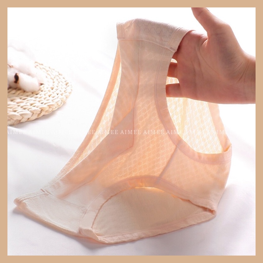 [GIÁ SOCK] Quần lót Bầu cạp chéo, Cotton kháng khuẩn thông hơi, chất mềm và co giãn
