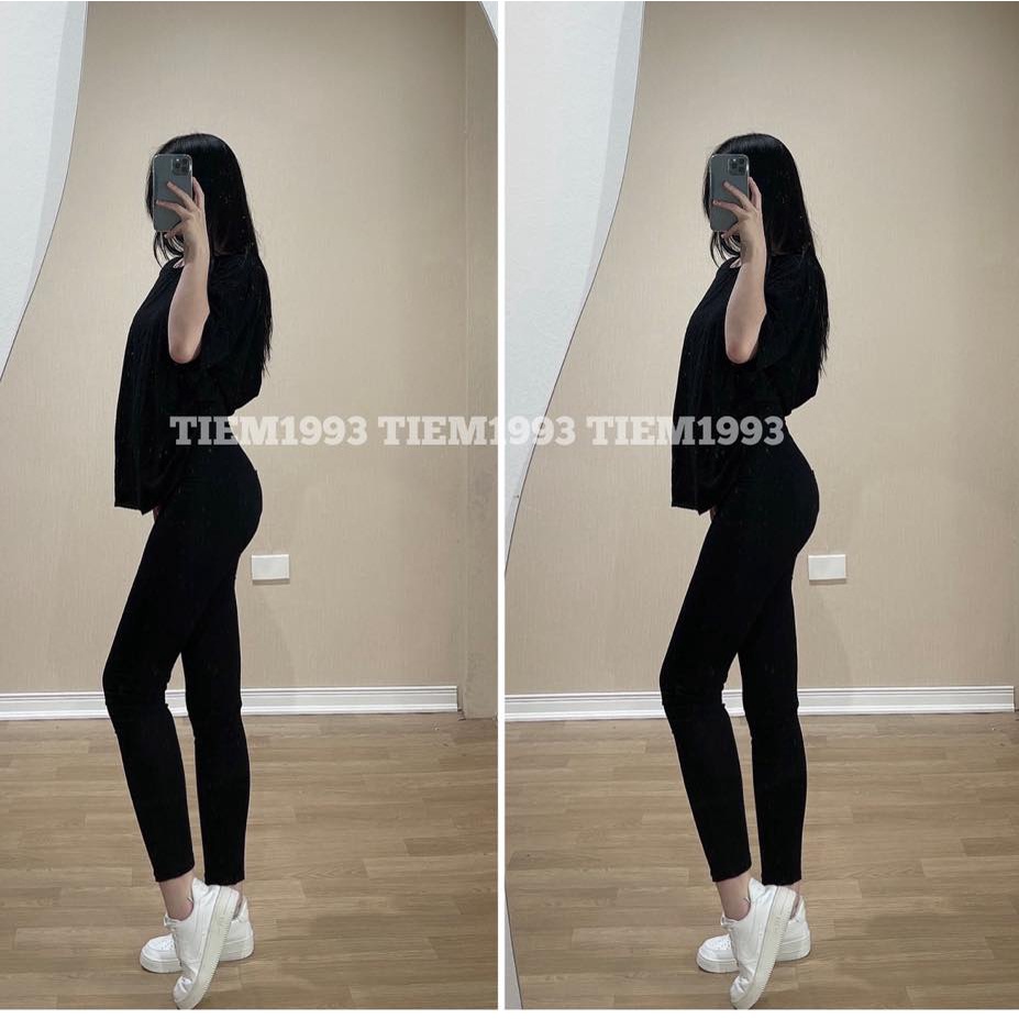 Quần legging MU.J.I dày dặn loại 1 kèm túi giấy và tag - Tiệm 1993 | BigBuy360 - bigbuy360.vn