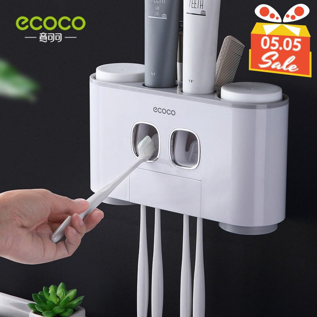 KỆ ĐA NĂNG ĐỂ ĐỒ PHÒNG TẮM 4 CỐC ECOCO E1802