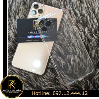 Ốp Lưng Trong Bảo Vệ Camera Chống SốcTrong KST iPhone 11/11 Pro/11 Pro Mã/12/12 Pro/12 Pro Mã/ 12 mini - Bảo vệ camera