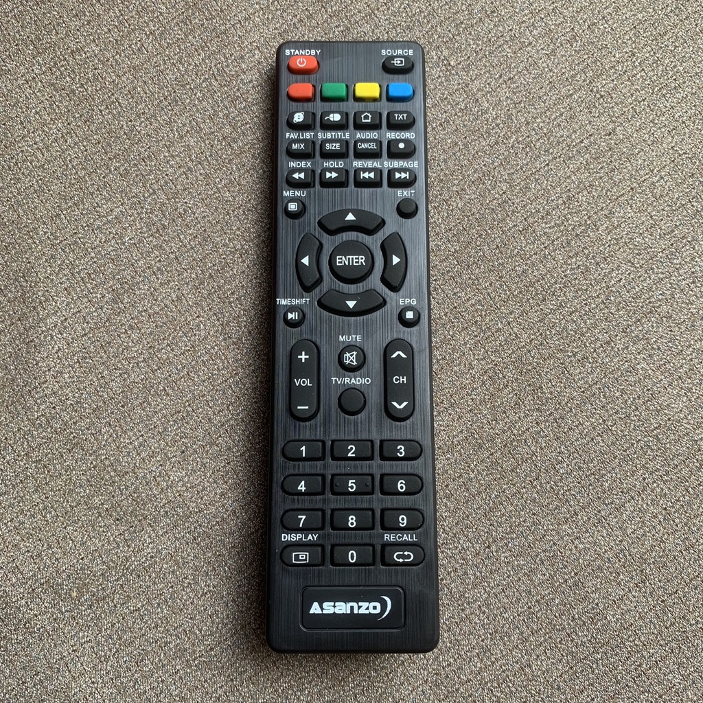 Điều khiển tivi Asanzo Smart màn hình cong sử dụng mạng Internet AS32CS6000, AS40CS6000, 50ES980, 50AU5900, AS50CS6000