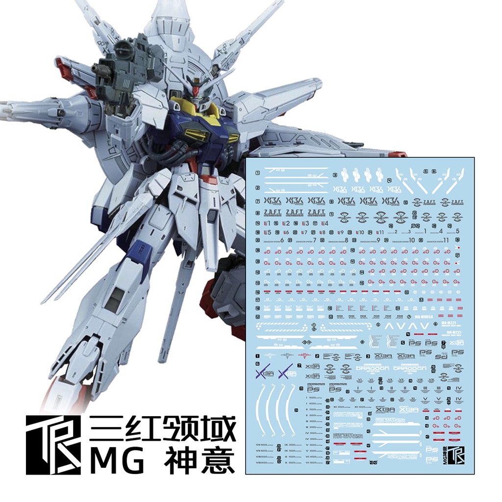 Decal nước dán mô hình MG HG Providence các loại - Water sticker tool hobby