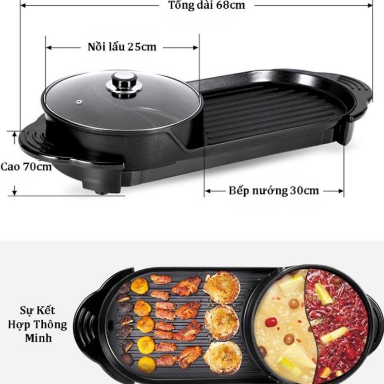 BẾP LẨU NƯỚNG 2 TRONG 1 MAKITA 6929 hàng chính hãng _lỗi 1 đổi 1
