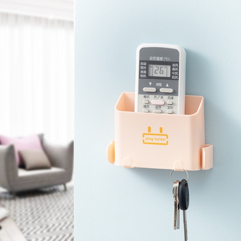 Giá Đỡ Điều Khiển Từ Xa Bằng Nhựa Gắn Tường Tiện Lợi Dành Cho Phòng Ký Túc Xá / Nhà