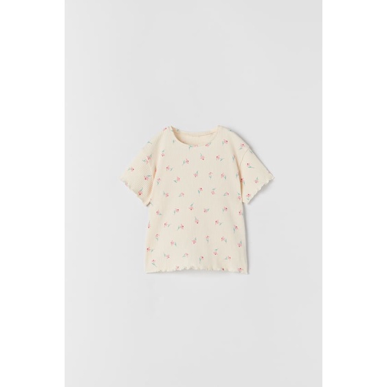 Áo kem hoa hồng Zara sale (4-5y 3-4y 2-3y 18-24m 9-12m)