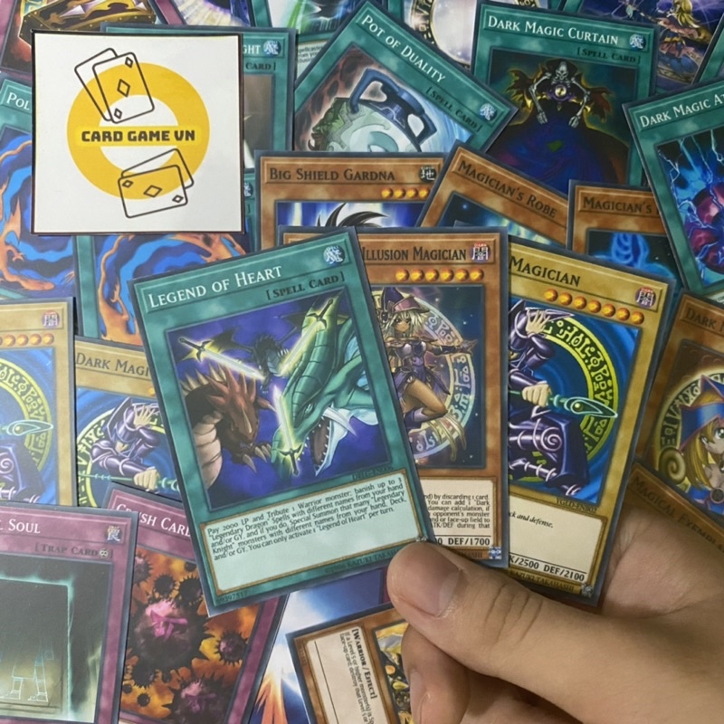 Bài YuGiOh - Bộ 54 lá bài Legendary Dragon Of Atlantis Deck - Card Game VN