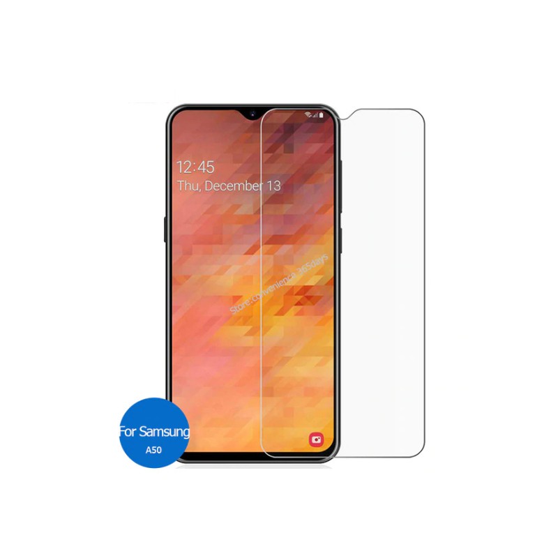 Ốp lưng silicon chống sốc kính cường lực Samsung A50