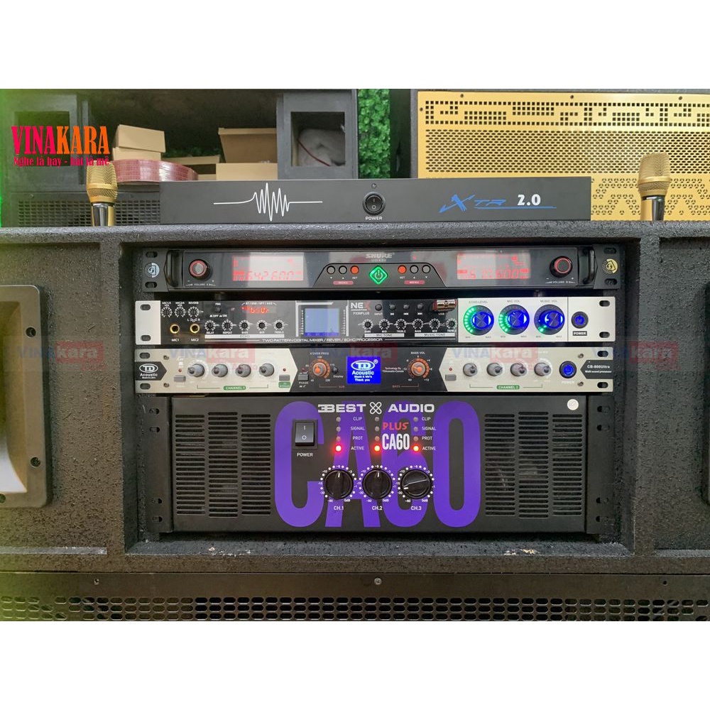 Combo loa kéo 3 bass gồm 2 bass 40 + 1 sub 50 RCF