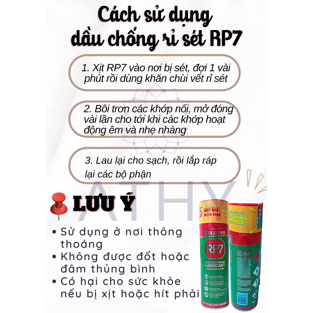 CHAI XỊT RP7 300G LOẠI TỐT CHÍNH HÃNG Selleys R P 7 nhập khẩu phân phối Nippon Việt Nam R P 7 xịn loại tốt