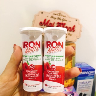 Sắt ngậm Iron melts hàng Úc