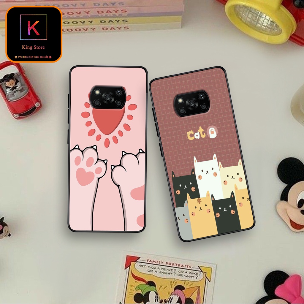 Ốp lưng Poco M3 - Poco X3 - Poco X3 Pro - Ốp in hình mèo con ngộ nghĩnh