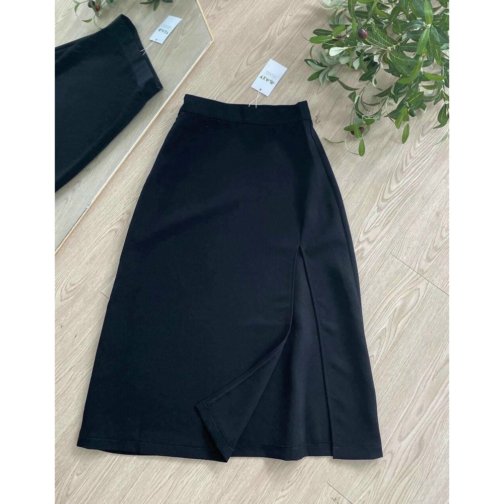 Set áo thun phối chân váy xẻ tà #bigsize 60-90kg