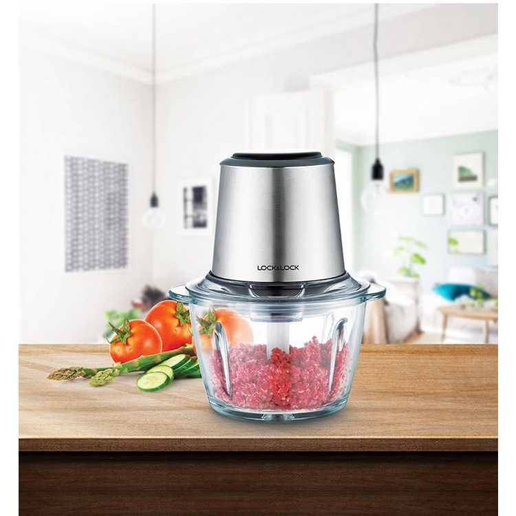 Máy xay thịt LocknLock lưỡi dao sắc bén EJM156BLK  EJM161BLK  - BABYHOPSG