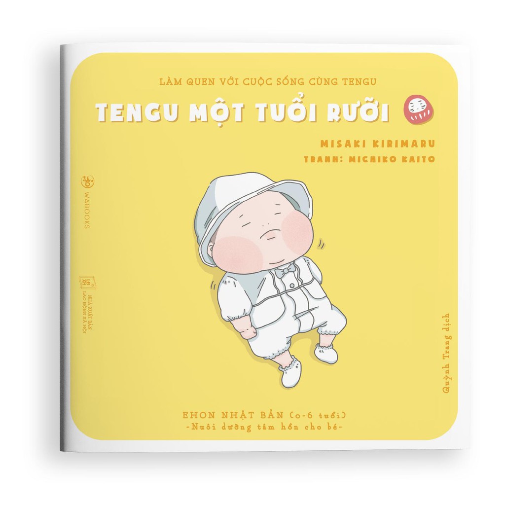 Sách Làm Quen Với Cuộc Sống Cùng Tengu - Ehon Nhật Bản Cho Bé 0-4 Tuổi - Tengu Một Tuổi Rưỡi