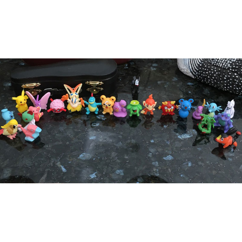 Set 24 Mô Hình Nhân Vật Pokemon Mini Dễ Thương