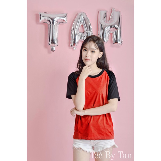 Áo raglan cộc tay (12 màu)