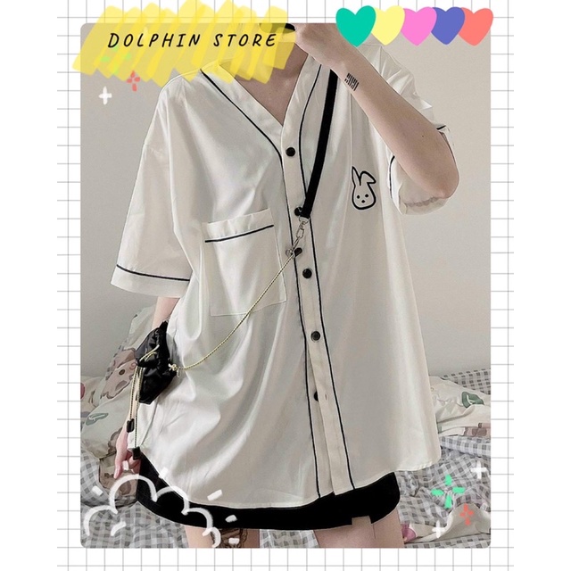 BIGSIZE Áo bóng chày bigsize - Sơ mi unisex bigsize