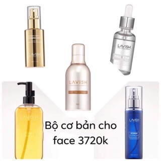 Combo cơ bản cho face - lavish h baby (có quà kèm theo)