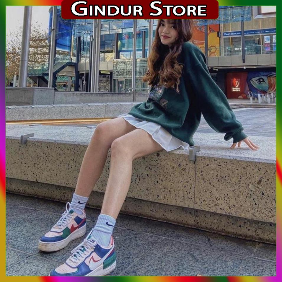 Tẩt Cao Cổ Màu Trắng Nam Nữ cực hot dễ phối đồ với giày sneaker - NT STORE SNEAKER