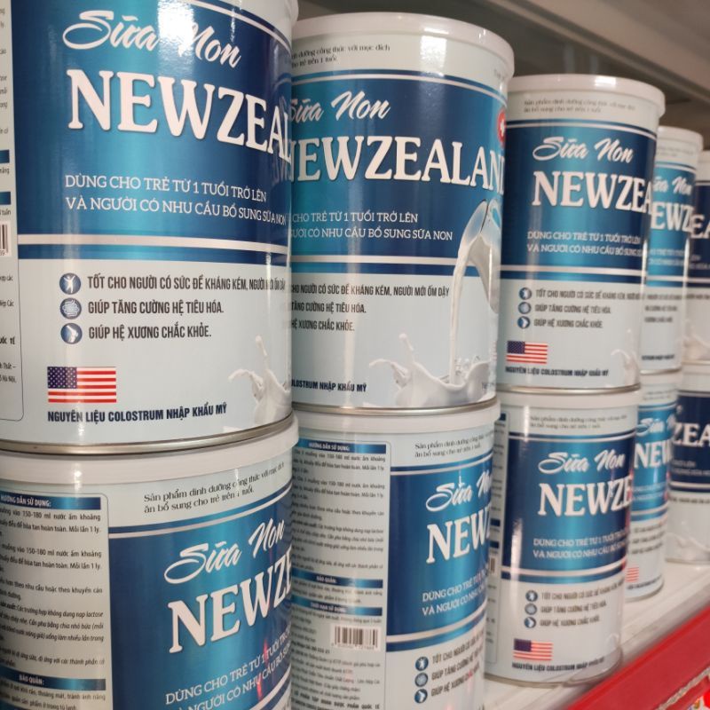 Sữa non NEWZEALAND 900g - Tăng đề kháng phát triển chiều cao trí não cho bé, giúp hồi phục sức khỏe