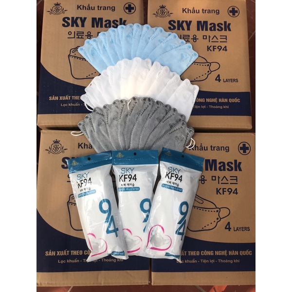 khẩu trang 4d kf94 sky giấy kk hop 50 chiếc | BigBuy360 - bigbuy360.vn