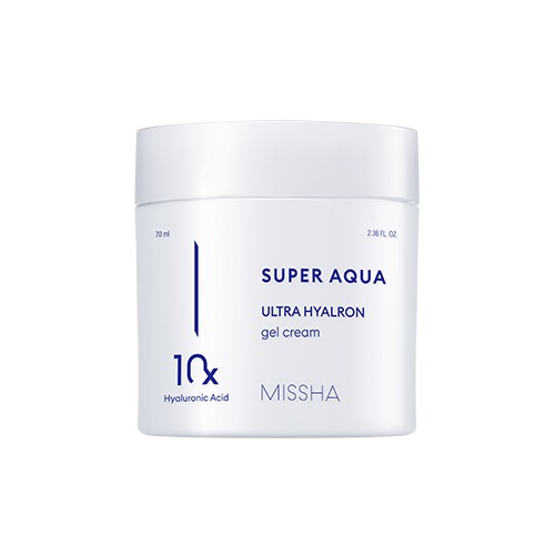 Kem Dưỡng Missha Super Aqua Ultra Hyaluron Cream Dưỡng Ẩm và Phục Hồi Da 70ml
