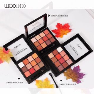 Phấn Mắt 12 Ô Màu Nhũ Lì WODWOD Personal Color Palette NO.W712
