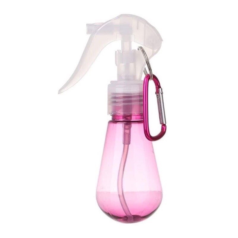 Bình xịt mini bóng đèn 100ml-Chai xịt phun sương/xịt cồn/xịt khuẩn có khoá treo xe