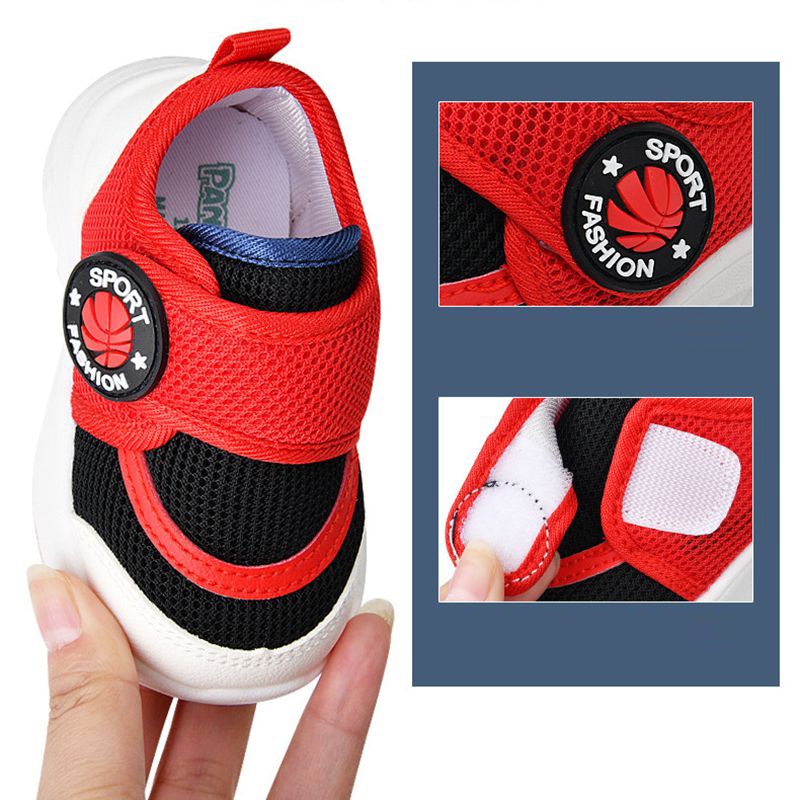 Giày thể thao đế mềm thoáng khí cho bé 0-3 tuổi