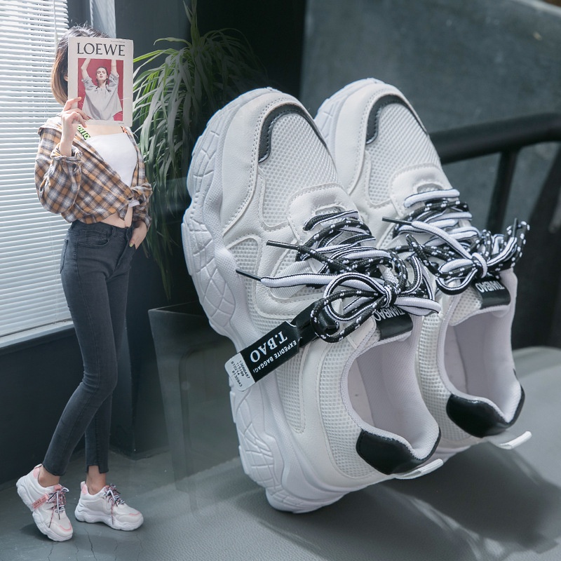 Giày Thể Thao Đế Dày Phong Cách Mới 2022 TTH296 Cho Nữ Giày Sneaker Nữ
